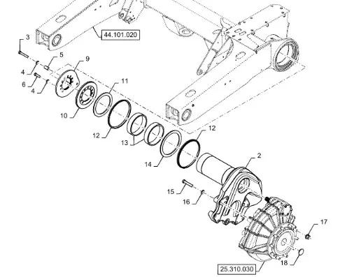 87755045 - втулка